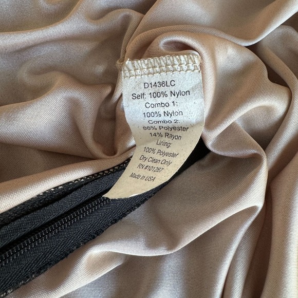 Alexa Admor Womens Lace Dress Size L Sleeveless Handkerchief Witchy Whimsigoth - Picture 10 of 11